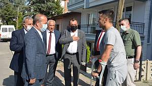 Gaziden Taytak'a teşekkür