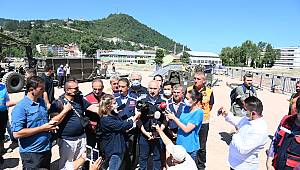 “HEDEFİMİZ, KALICI KÖPRÜLERİN 2 AY İÇERİSİNDE BİTİRİLMESİ”