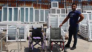 Hurdacı İhtiyaç sahibi iki vatandaşa tekerlekli sandalye verecek