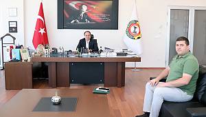 İŞ İNSANI ÇELİK, SERTESER’İ ZİYARET ETTİ