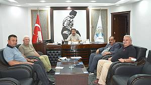  IYAŞ Yönetiminden Başkan Sarı'ya ziyaret