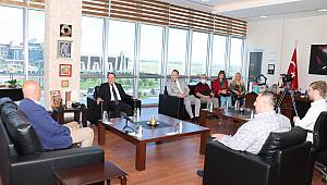 İYİ PARTİ ANTALYA MİLLETVEKİLİ SUBAŞI, ATSO'YU ZİYARET ETTİ