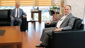 OKAN ÜNİVERSİTESİ REKTÖRÜ PROF. DR. KOÇAK, SERTESER’İ ZİYARET ETTİ
