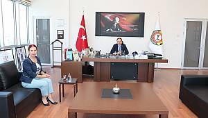 ŞERİFE MÜNİRE BURCU’DAN SERTESER’E ZİYARET