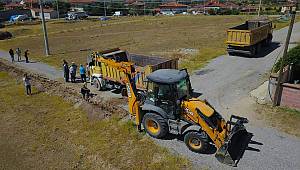 Şuhut'ta Doğalgaz çalışmaları Tam gaz devam ediyor.