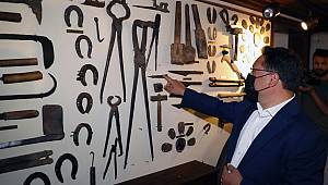 Vali Çiçek, Millet Hamamı’nı İnceledi