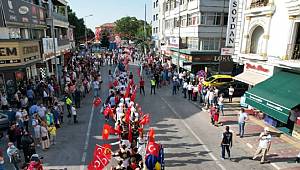  ZAFER HALK YÜRÜYÜŞÜ RENKLİ GÖRÜNTÜLERE SAHNE OLDU