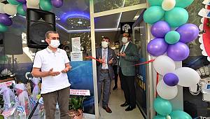 BAŞKAN MUSTAFA ÇÖL İŞ YERİ AÇILIŞINA KATILDI