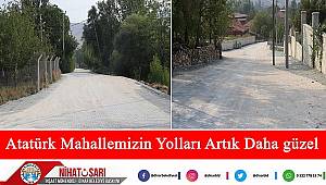  Başkan Sarı, Atatürk Mahallemizin yolları artık daha güzel oldu