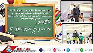 Başkan Sarı, “Yeni eğitim öğretim yılı hayırlı olsun”