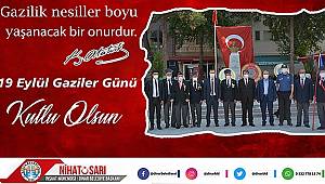 Dinar Belediye Başkanı Nihat Sarı dan Gaziler Günü Mesajı