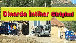 Dinar'da 24 Yaşında Genç İntihar Girişiminde Bulundu 
