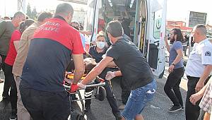  Dinar'da Freni Boşalan Azerbaycan Plakalı Tır 6 araca Çarptı; 1 Ağır Yaralı