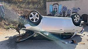 Dinar'da kaza 1 yaralı