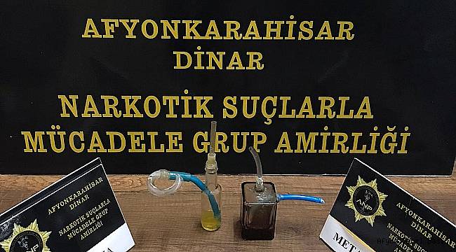 Dinar'da Uyuşturucu Yakalandı