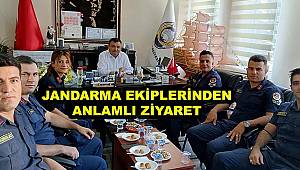  Dinar Jandarma Ekiplerinden Anlamlı Ziyaret