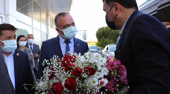 IRAK SU KAYNAKLARI BAKANI HAMDANİ, ATSO’DA İŞ DÜNYASI İLE BULUŞTU