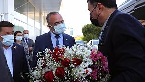 IRAK SU KAYNAKLARI BAKANI HAMDANİ, ATSO’DA İŞ DÜNYASI İLE BULUŞTU