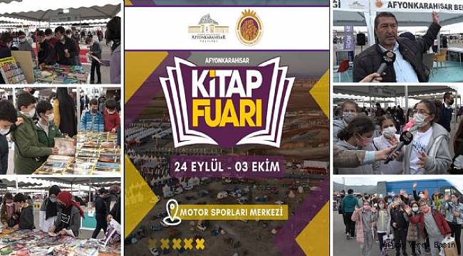 KİTAP FUARI İLE ANILAN ŞEHİR: AFYONKARAHİSAR
