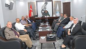  Milletvekili İbrahim Yurdunuseven’den Başkan Sarı’ya ziyaret