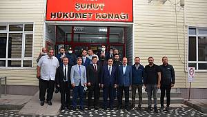 Prof. Dr. Veysel Eroğlu Şuhut İlçesini Ziyaret Etti