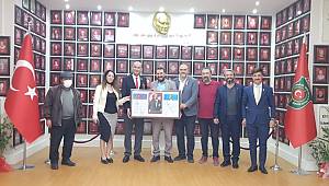 TDP İL BAŞKANI UYSAL’DAN ŞEHİTLER DERNEĞİ VE GELECEK PARTİSİ’NE ZİYARET