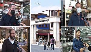 UZUN ÇARŞI ESNAFINDAN BAŞKAN ZEYBEK'E TAM DESTEK