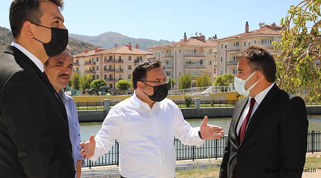 Vali Gökmen Çiçek Kano Tesisi Merkezi'nde incelemelerde bulundu..