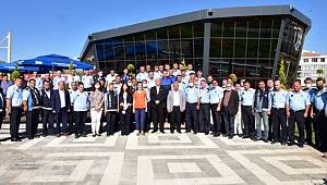 ZEYBEK BAŞKAN ZABITA TEŞKİLATIYLA BİRARAYA GELDİ