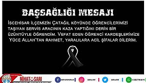  Başkan Sarı’dan Başsağlığı Mesajı