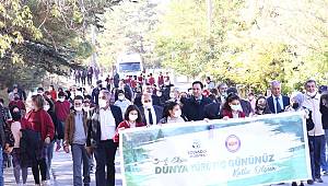 Bolvadin'de Dünya Yürüyüş Günü Etkinliği Gerçekleşti