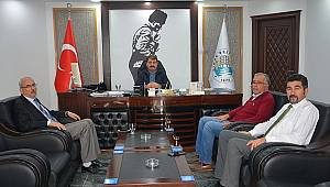 Dinar TSO’dan Belediye Başkanı Nihat Sarı’ya Ziyaret