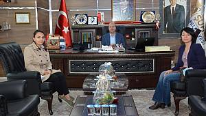 Feyza Erdoğmuş’tan Başkan Bozkurt’a ziyaret