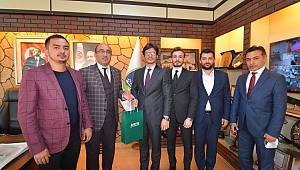 GENÇ MÜSİAD DERNEĞİNDEN BAŞKAN MUSTAFA ÇÖL’E ZİYARET