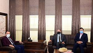 Hisar Gazetesi Koordinatörü Dilek’ten Rektör Karakaş’a Ziyaret