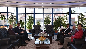 İl Kültür ve Turizm Müdürü Mehmet Tanır Başkan Bozkurt’u ziyaret etti