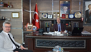 İlçe Müftüsü Fatih Aytekin Başkan Bozkurt’u Makamında Ziyaret Etti