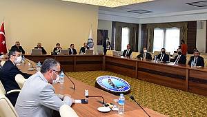 Üniversite Güvenlik Toplantısı Vali Çiçek Başkanlığında Gerçekleştirildi