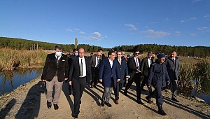 VALİ GÖKMEN ÇİÇEK'TEN AKDAĞ TABİAT PARKINA ZİYARET