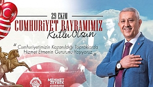 ZEYBEK BAŞKAN´DAN 29 EKİM CUMHURİYET BAYRAMI MESAJI