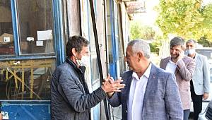 ZEYBEK BAŞKAN´DAN SANAYİ ESNAFINA ZİYARET
