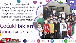  Başkan Sarı, “Çocuk demek gelecek demektir”