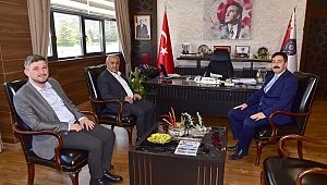 Başkan Zeybek’ten Emniyet Müdürü Ali Temiz’e ziyaret..