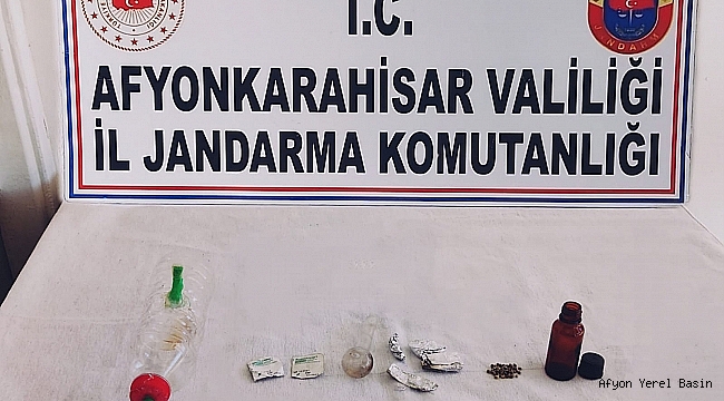 Başmakçı İlçesinde Uyuşturucu