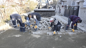 Çay’da Zümrüt Sokak Yol Çalışmaları Tamamlandı