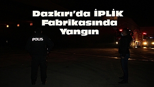  Dazkırı İplik Fabrikası'nda yangın çıktı 