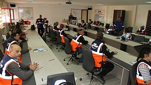 DESTEK AFAD GÖNÜLLÜLERİ EĞİTİMDEN GEÇİYOR.