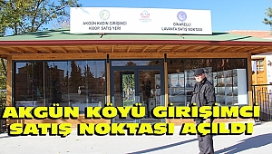  Dinar'da Akgün Köyü Kadın Girişimi Üretim Koop. Yeni Yerinde Hizmete Başladı