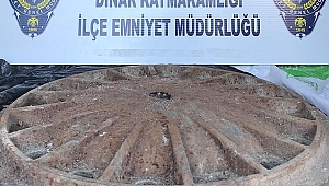 Dinar'da Rögar Kapağı Hırsızlığı