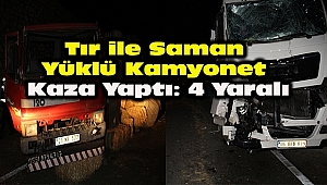  Dinar'da trafik kazası: 4 yaralı